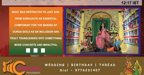 Journal Now A Kolkata Durga Puja Pandal Pays Tribute To Sex Workers