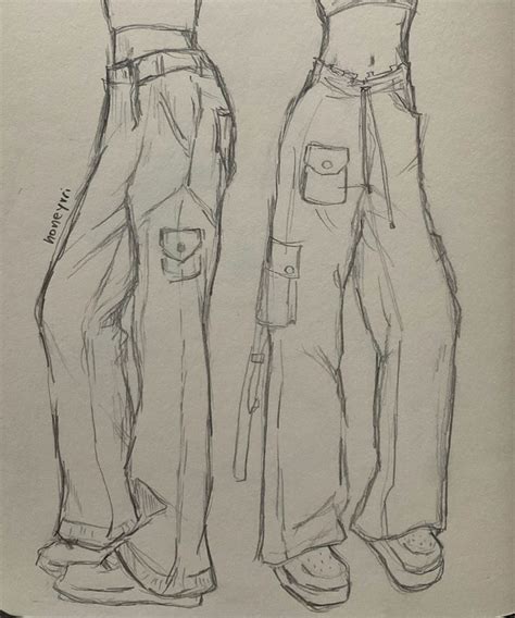 Baggy Jeans In 2023 Book Art Drawings Art Sketchbook Animation Art