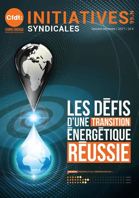 Initiatives Syndicales N Les D Fis D Une Transition Nerg Tique