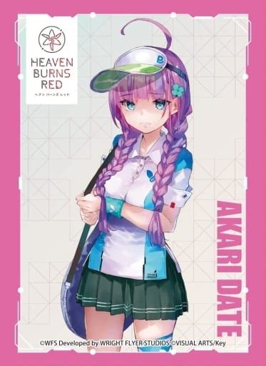 Kyara Sleeve Collection Mat Series Heaven Burns Red Date Akari [no