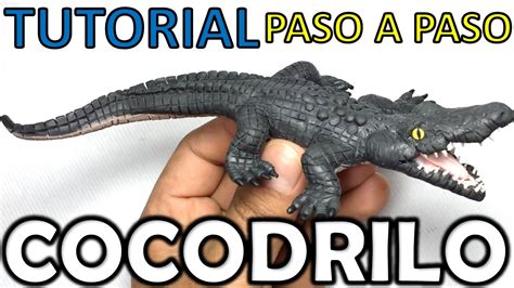 ★como Hacer Un Cocodrilo De Plastilinahow To Make A Crocodile With