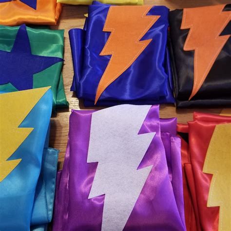 Lightning Bolt Cape Etsy