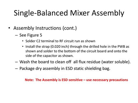Ppt Single Balanced Mixer Powerpoint Presentation Free Download Id