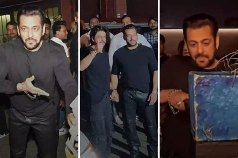 Salman Khan Birthday Party Brings Out Bollywood Stars SRK Celebrates