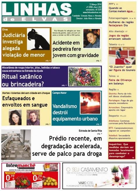 Arronches Em Not Cias Arronches Destaques De Capa Do Jornal Linhas