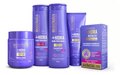 Kit Bio Extratus Hidra Linha Completa Parcelamento Sem Juros