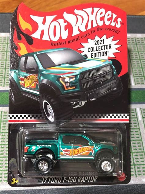 Hot Wheels 2021 Collector Edition Mail In 17 Ford F 150 Raptor Hobbies Toys Toys