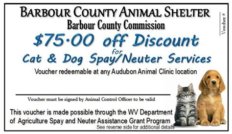 Off Spay Neuter Services Barbour County Commission