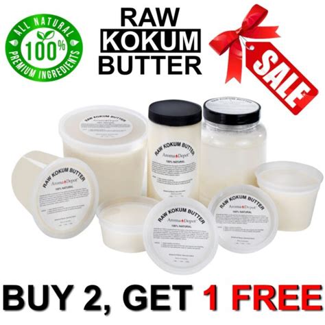 Raw Kokum Butter Bulk Natural Pure Unrefined AROMA DEPOT