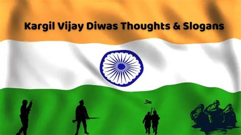 Kargil Vijay Diwas Thoughts And Small Slogans In English