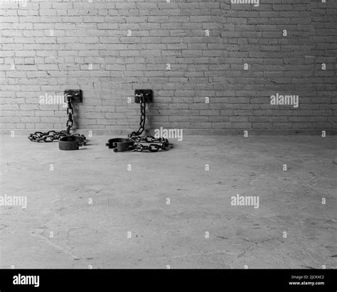 Shackled Prison Black And White Stock Photos And Images Alamy