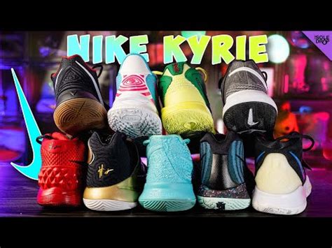 Exploring EVERY Signature NIKE Kyrie Shoe Evolution From Kyrie 1 To 8