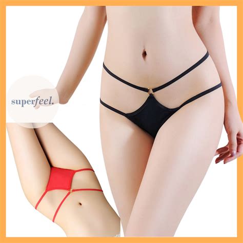 Jual SFL CD SILANG THONG CELANA DALAM LINGERIE WANITA SEXY CEWEK CEWE