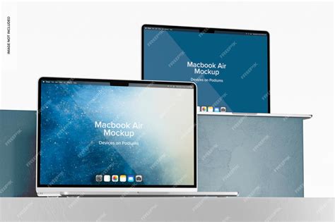 Premium Psd Macbook Air Mockup