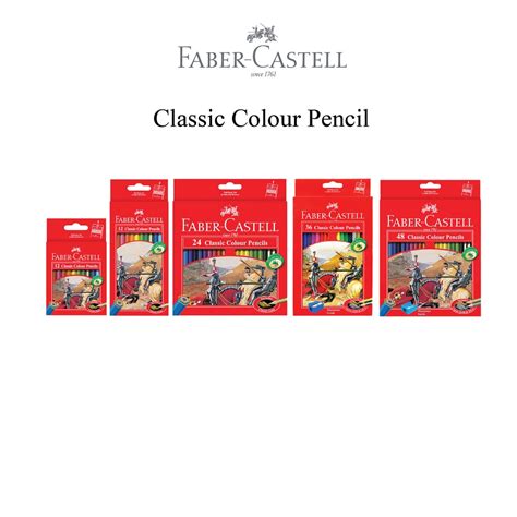 Jual Faber Castell Pensil Warna Color Pencils Classic Color Shopee