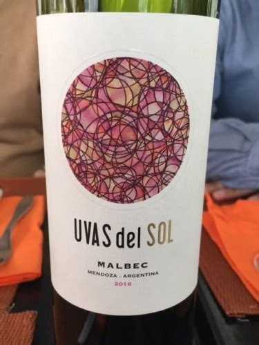 Uvas Del Sol Malbec Vivino