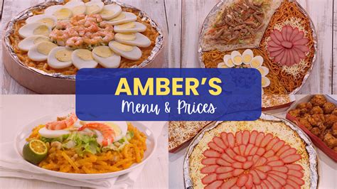 AMBERS MENU PHILIPPINES UPDATED PRICES 2024