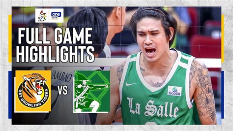 UST Vs DLSU FULL GAME HIGHLIGHTS UAAP SEASON 86 MEN S VOLLEYBALL