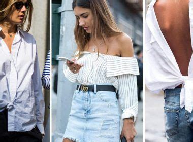 Formas Estilosas De Usar Una Camisa Blanca Ropa De Moda Moda