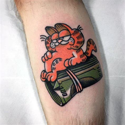 50 Garfield Tattoo Ideas for Men 2024 Inspiration Guide Inspiración