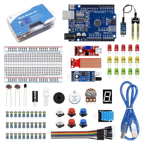 Kit Basic Modulos Sensores Para Arduino Basic Kit Megatronica