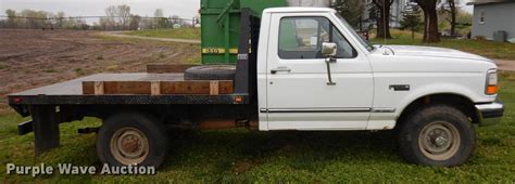 1997 Ford F250 Flatbed Pickup Truck In Lawrence Ks Item Gy9054 Sold