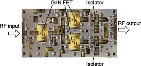 Figure 5 From Ku Band 120 W Power Amplifier Using Gallium Nitride FETs