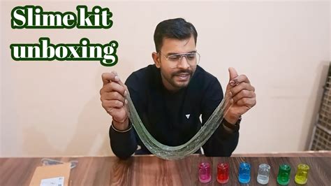 Slime Kit Unboxing How To Make Slime At Home Unboxing Slime Kit