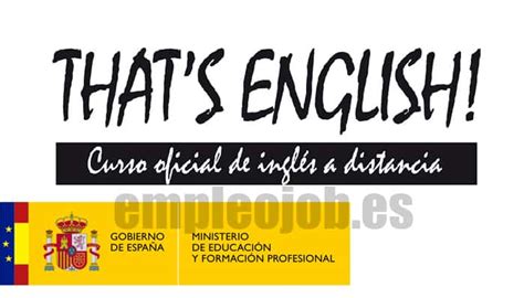 Convocado el Programa Thats English curso de inglés a distancia