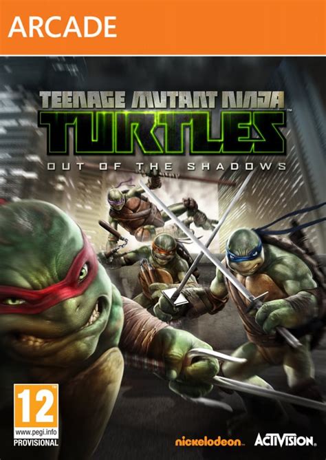 Teenage Mutant Ninja Turtles Out Of The Shadows 2013 Xbox 360 Game