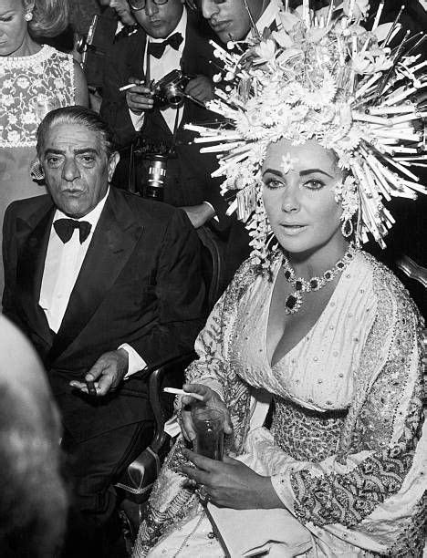 Aristotle Onassis Pictures And Photos Elizabeth Taylor Aristotle Onassis Elizabeth Taylor Style