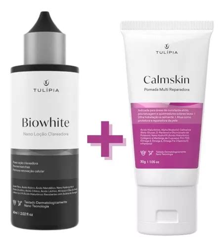 Lo O Clareador Biowhite Tira Mancha Rosto Pomada Calmskin Frete Gr Tis