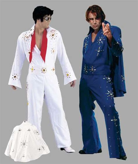 Deluxe Elvis Presley Costume Jumpsuit W Cape Rhinestone The King Rock Star Usa