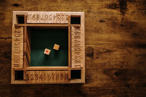 Shut Box 4 Row Puzzled