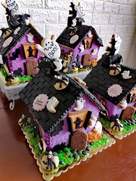 Casitas De Galletas Para Halloween En 2024 Recetas Dulces Para