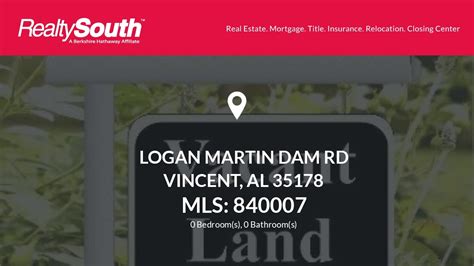 Homes For Sale Logan Martin Dam Rd Vincent Al 35178 Youtube