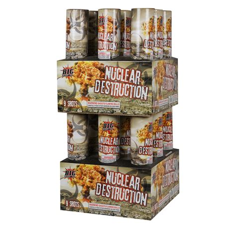Nuclear Destruction 3 Inch Super Finales Fireworks Unlimited
