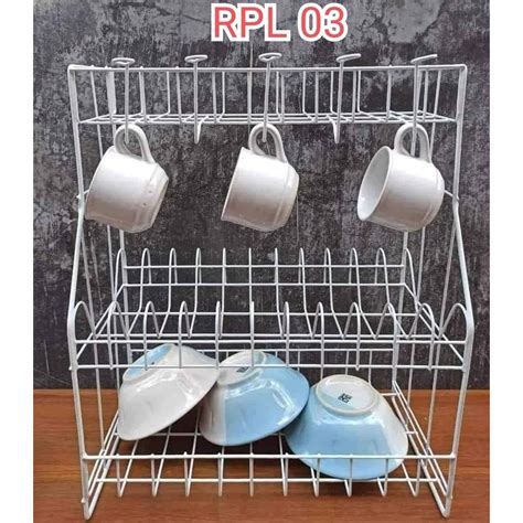 Jual Rak Piring Kecil 3 Susun Shopee Indonesia