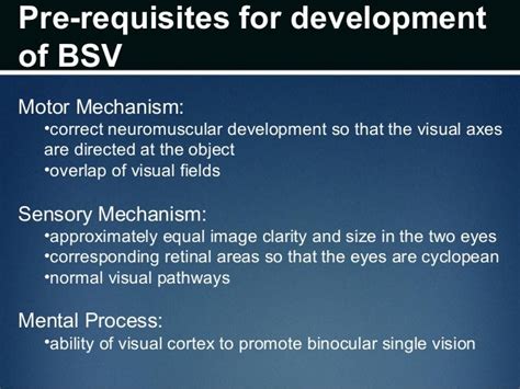 Basics Of Binocular Vision