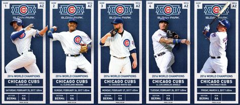 A Look At Cubs Spring Training Season Tickets - Bleed Cubbie Blue