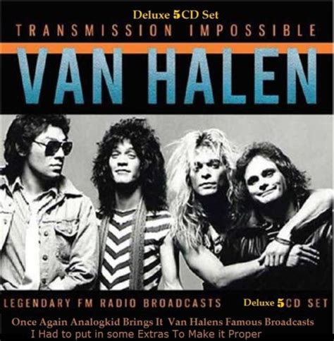 Van Halen Transmission Impossible Legendary FM Radio Broadcasts