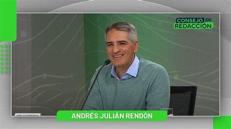 Entrevista Con Andr S Juli N Rend N Gobernador De Antioquia