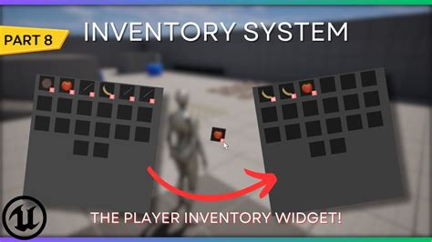 How To Create An Inventory System Part The Player Inventory