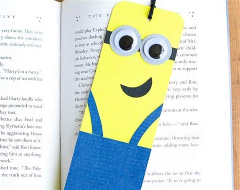 Minion Bookmarks For Who Loves Reading Loves Minions Cute And Funny