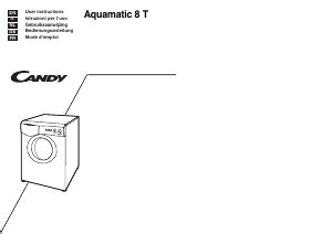 Manuals for Candy Washing Machines