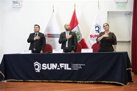 Sunafil Per On Twitter En La Ceremonia De Bienvenida Particip El