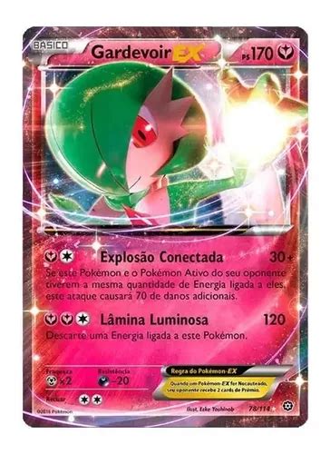 Carta Pokémon Gardevoir Ex 78 114