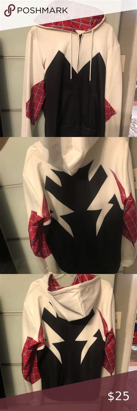 Spider verse Gwen Stacy Hoodie | Hoodies, Jackets for women, Women shopping