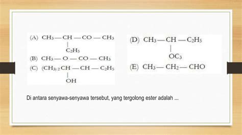Identifikasi Gugus Fungsi Latihan Soal Ppt
