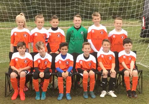 A new kit for Bury Town FC Under 11's | News | Eastern Forklift